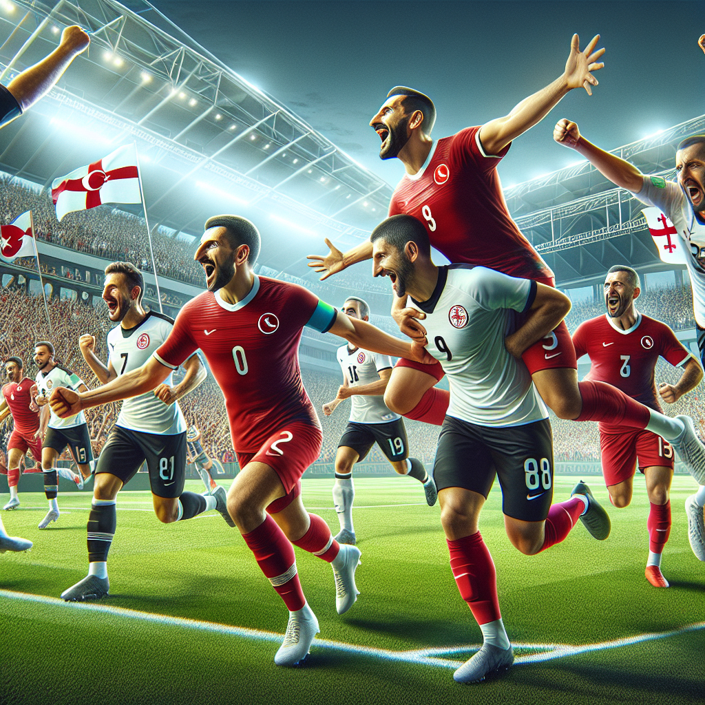 Türkiye A Milli Takımı, Gürcistan’ı 4-1 Mağlup etti