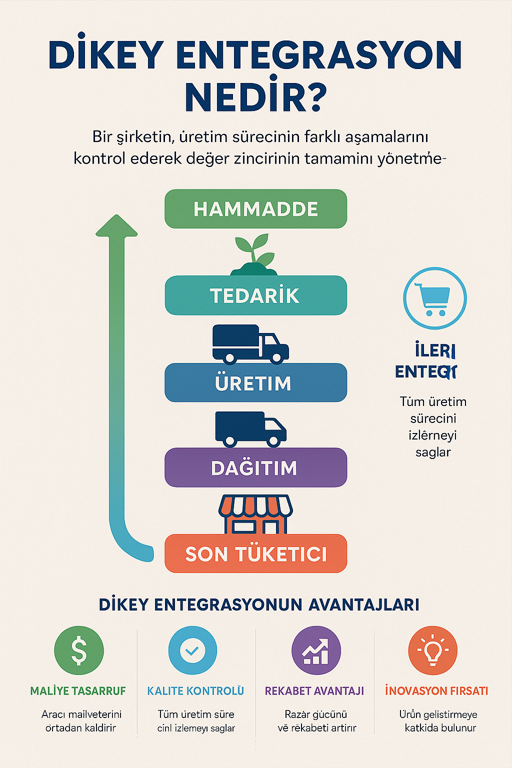Dikey Entegrasyon ( Dikte Entegrasyon ) Nedir ?