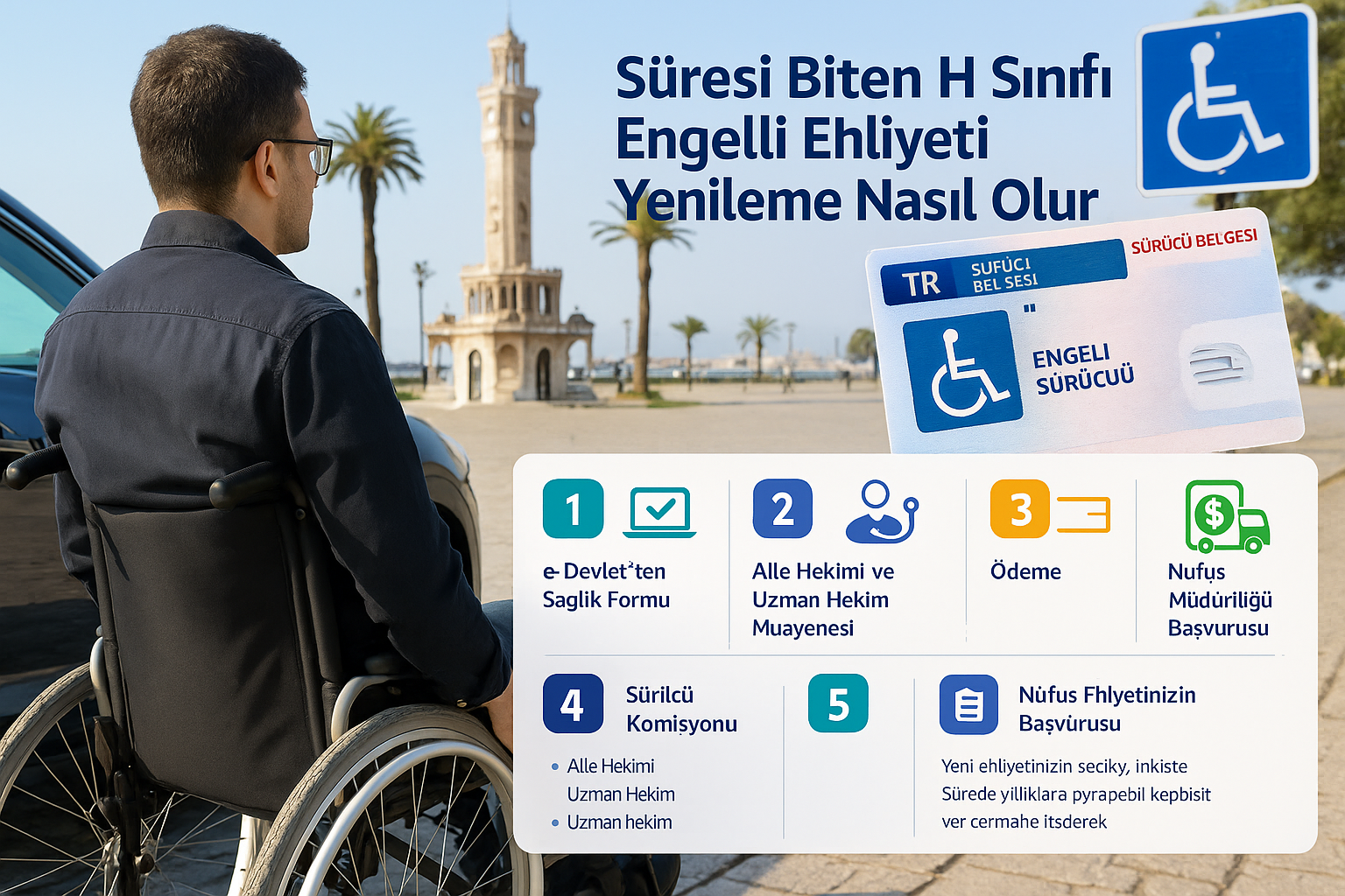 Süresi Biten H Sınıfı Engelli Ehliyeti Yenileme Nasıl Olur
